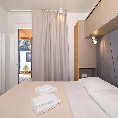 Holiday home Mobile Homes In Camp Soline At Biograd, With Sand- And Pebble Beach