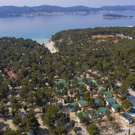 Mobile Homes In Camp Soline At Biograd, With Sand- And Pebble Beach Biograd Na Moru