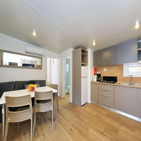 Mobile Homes In Camp Soline At Biograd, With Sand- And Pebble Beach Holiday home *