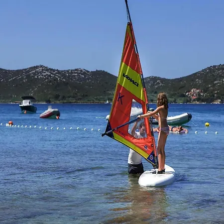 Mobile Homes In Camp Soline At Biograd, With Sand- And Pebble Beach * Biograd Na Moru