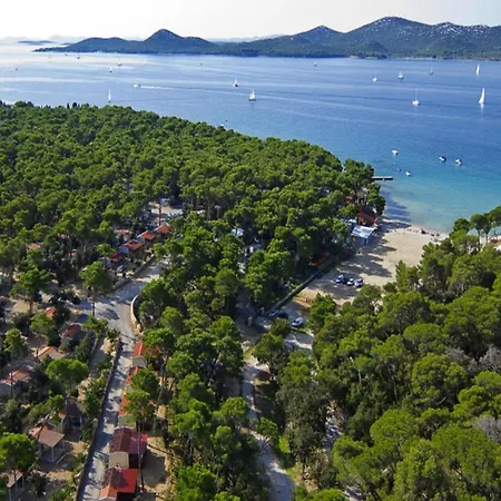 Mobile Homes In Camp Soline At Biograd, With Sand- And Pebble Beach Prázdninový dům *